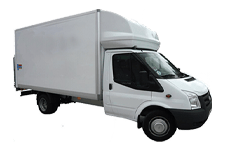 Van Hire Fakenham - Ford Luton Box Tail Lift - Van hire Fakenham
